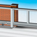 Prefabricated self-contained port from alu profiles